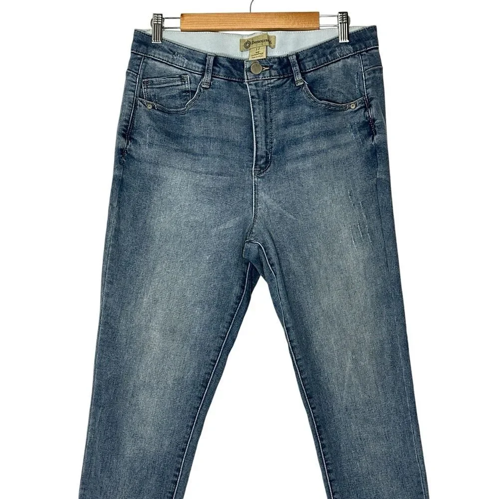 Democracy AB Technology‎ Jeans  Women Size 12 Stretch Skinny Medium Wash Pants